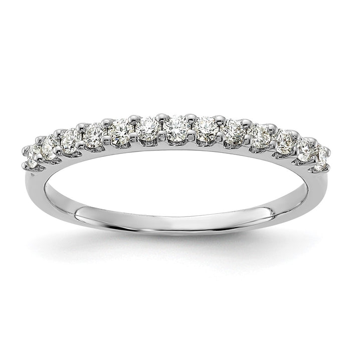 Buy 14K White Gold Wedding Band Set - 1/4 Carat Diamonds, Stylish Value!-1