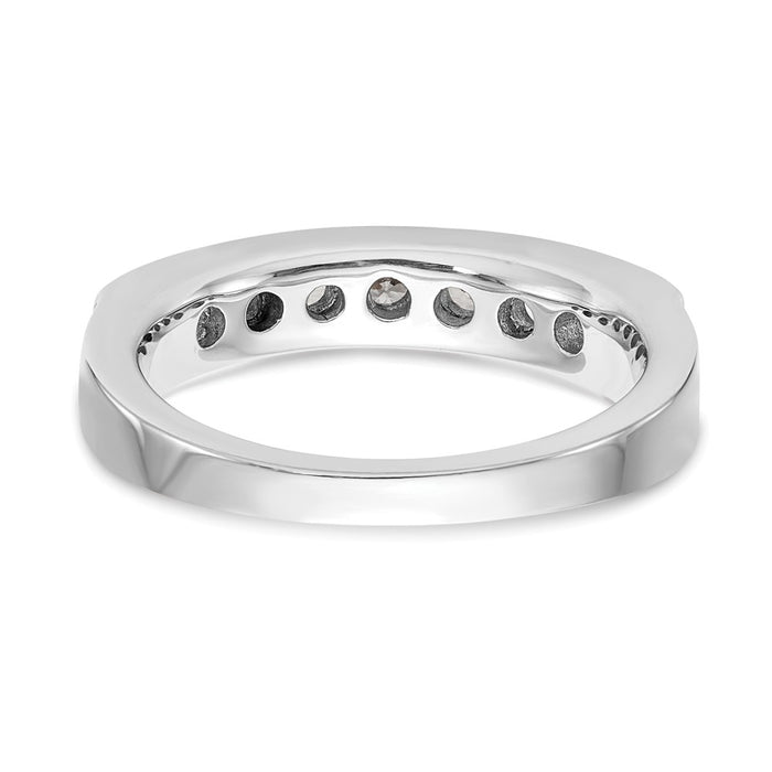 Buy Exclusive 14K White Gold Channel Band for 7 x 2.9mm Stones - Stylish Value!-5