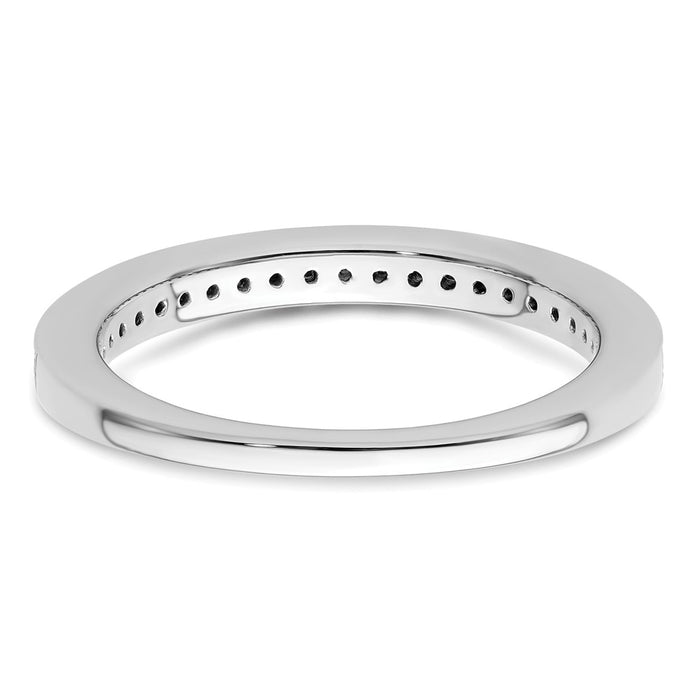 Buy Exclusive 14K White Gold Eternity Wedding Band - 1/6 Carat Diamond Value-6