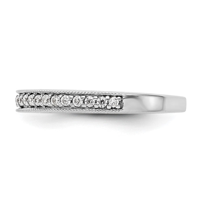 Buy Exclusive 14K White Gold Wedding Band Set with 1/4 Carat Diamond - Stylish Value-3