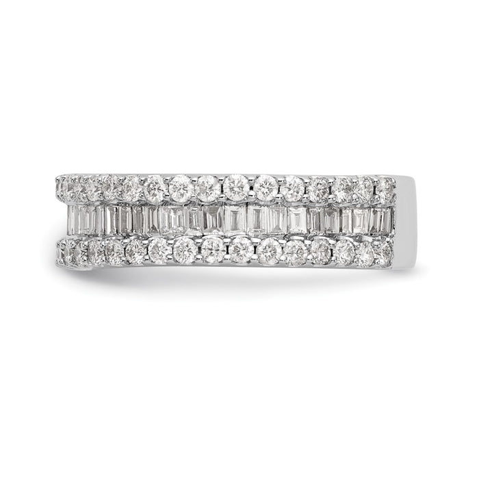 Exclusive 14K White Gold 1.5 Carat Diamond Eternity Band - Stylish Value-3
