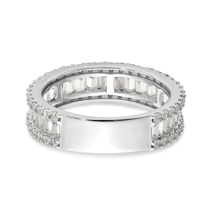 Exclusive 14K White Gold 1.5 Carat Diamond Eternity Band - Stylish Value-5
