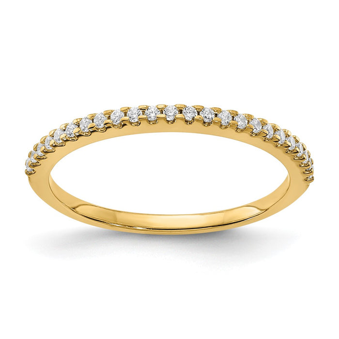 Buy Luxury 14K Gold Wedding Band Set with 1/8 Carat Diamonds - Affordable Style!-1