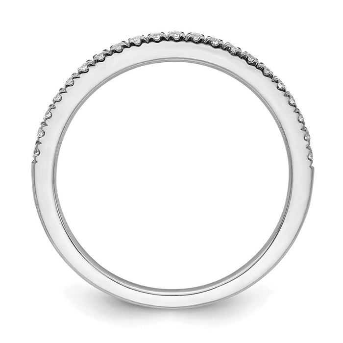 Buy Exclusive 14K White Gold Wedding Band Set with 1/5 Carat Diamonds - Value!-2