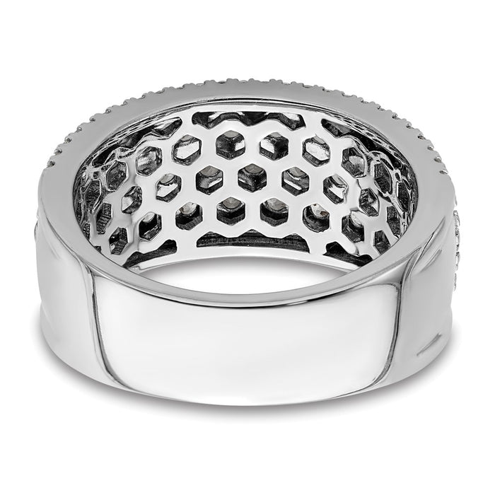 High-Quality 14K White Gold 2-Carat Lab-Grown Diamond Fashion Band | Affordable Luxury-5