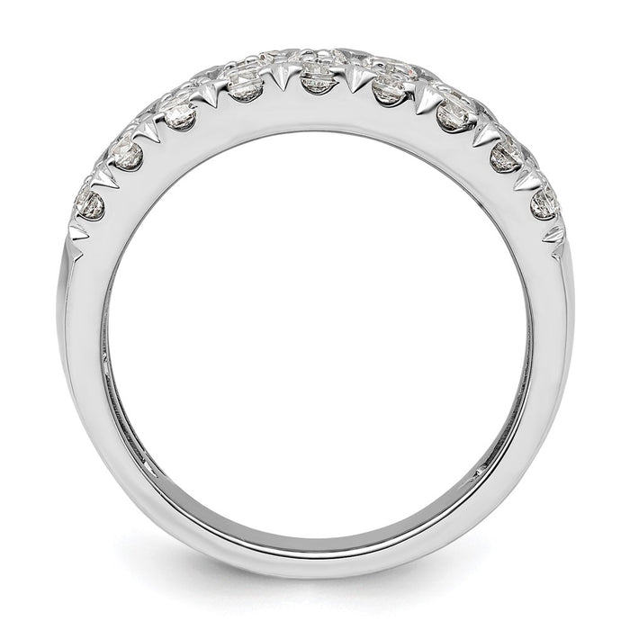 Exclusive 14K White Gold 2-Carat Lab-Grown Diamond Fashion Band - Stylish Value-2