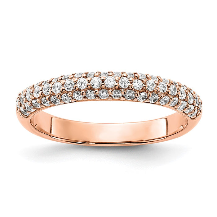 High-Quality 14K Yellow Gold Wedding Band - Stylish Plain Design, Affordable Price-1