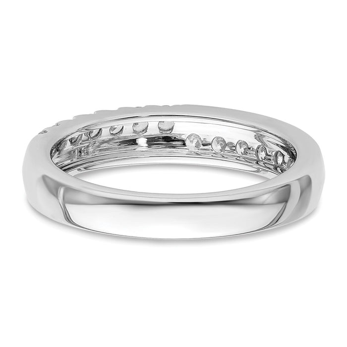 High-Quality 14K White Gold Band with 3/8 Carat Lab-Grown Diamond - Stylish Value-5