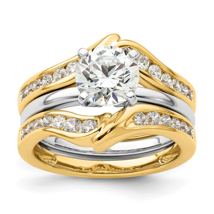 Buy Stylish 14K Gold Diamond Accent Guard Ring | Affordable Luxury Design-7