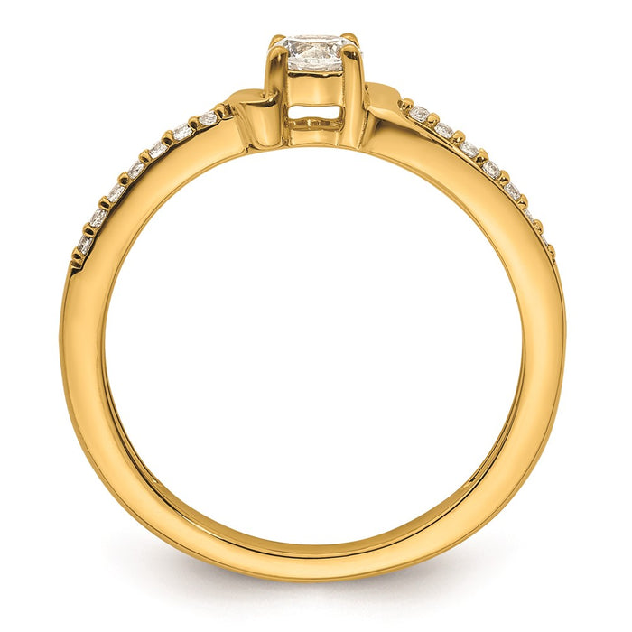 Buy 14K Gold Diamond Engagement Ring Set - Stylish, High-Quality Design!-2