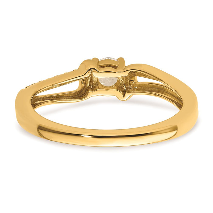 Buy 14K Gold Diamond Engagement Ring Set - Stylish, High-Quality Design!-5