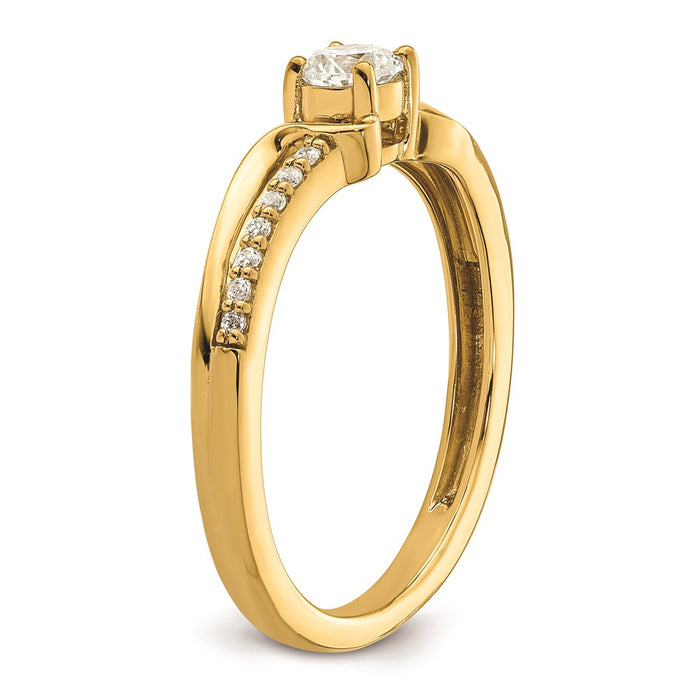 Buy 14K Gold Diamond Engagement Ring Set - Stylish, High-Quality Design!-6