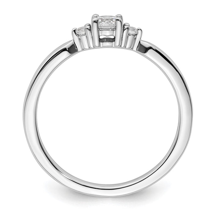 Buy Stylish 14K White Gold Diamond Engagement Ring Set | Timeless Value-2