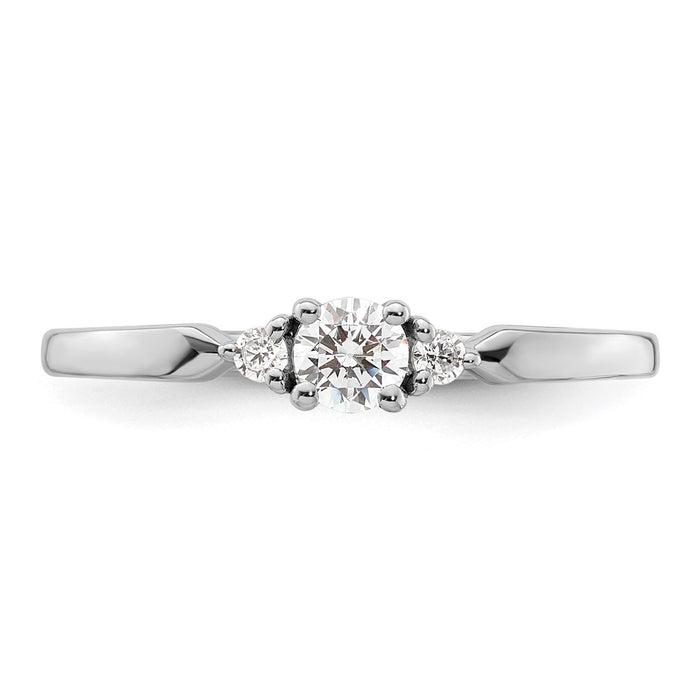 Buy Stylish 14K White Gold Diamond Engagement Ring Set | Timeless Value-4