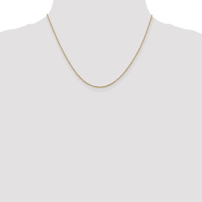High-Quality 14K Gold 18-Inch 1.1mm Ropa Chain - Affordable Luxury Jewelry-4