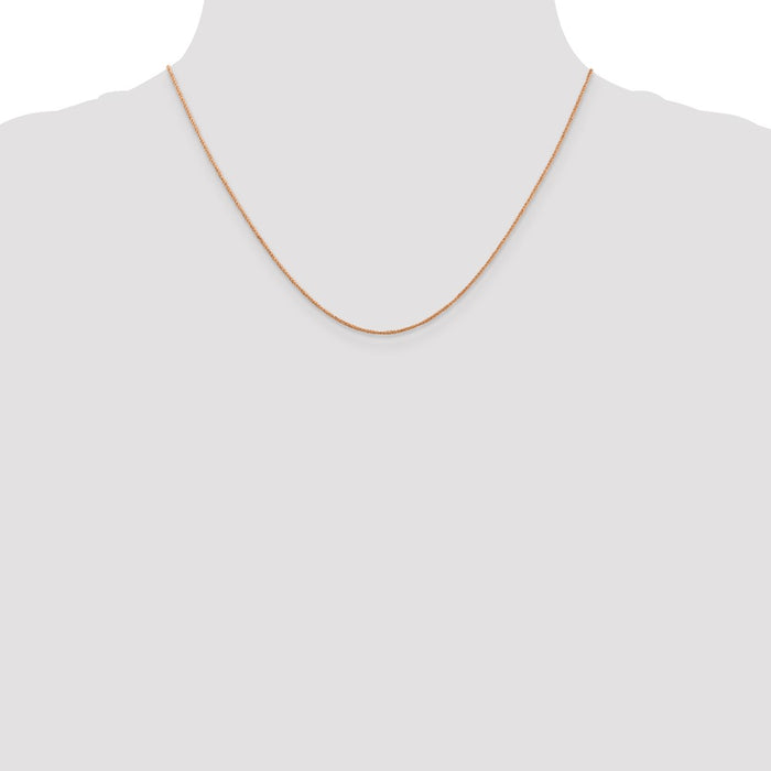Shop Exclusive 14K Rose Gold 18-Inch Ropa Chain, Stylish & Affordable-4