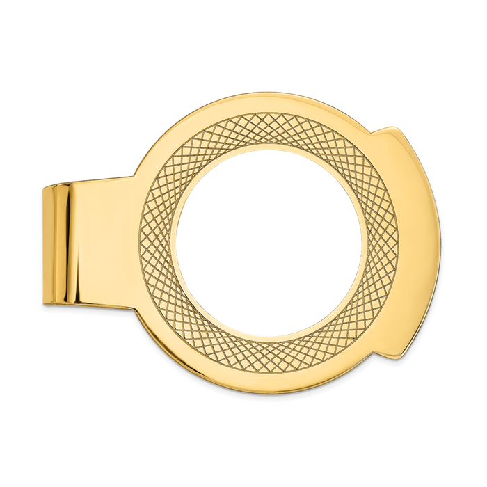 Buy Exclusive Sterling Silver & Gold-Plated Money Clip - Stylish & Affordable-3