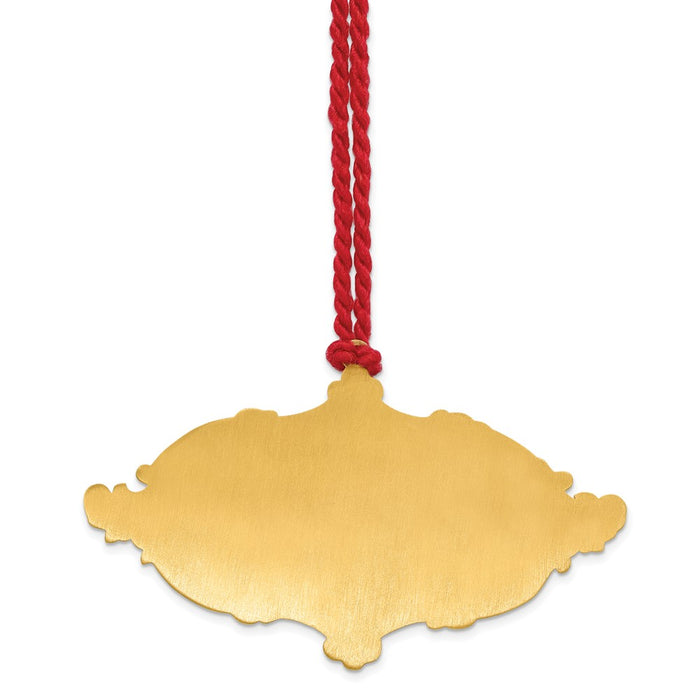 Exclusive 14K Gold-Plated & Sterling Silver Picture Frame Ornament - Stylish Design-3