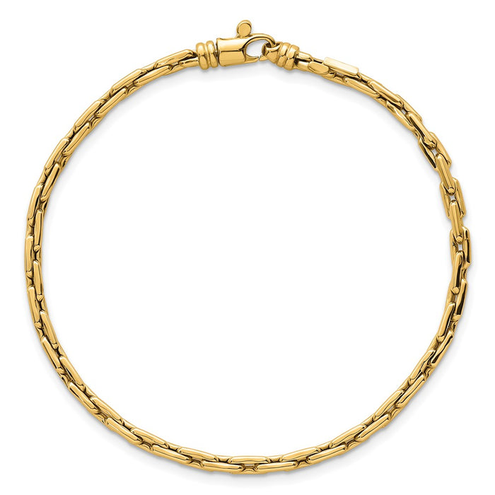 Shop Stylish 14K Gold Polished Fancy Link Bracelet - 7.5 Inches, Affordable Price-4