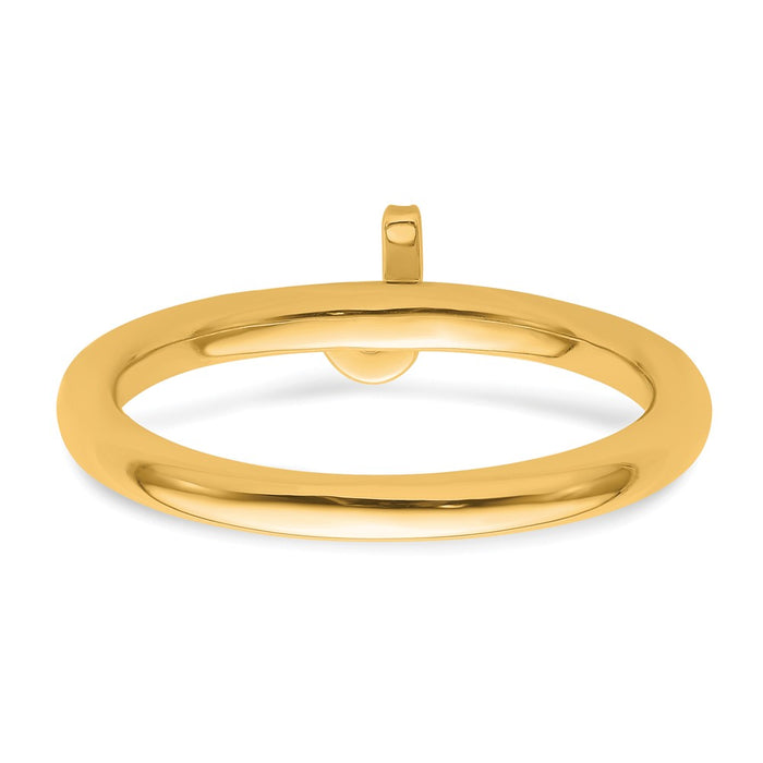 Buy Stylish 14K Gold Stackable Initial J Diamond Ring - Luxury Design, Affordable Price-4