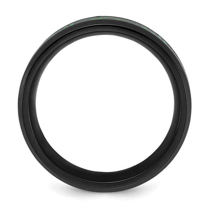 Buy High-Quality 8mm Stainless Steel Dragon Band - Stylish Glow-in-the-Dark Design-2