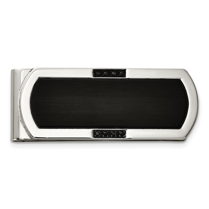 Buy Exclusive Chisel Stainless Steel Money Clip - Stylish Black IP-Plated Design-1