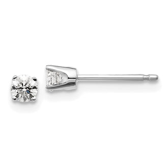 Buy Stylish 14K Gold 0.20ct Diamond Push-On Post Earrings - Luxury Value!
