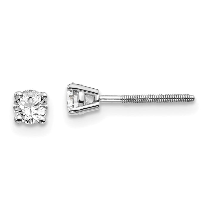 Buy Stylish 14K Gold .30ct SI3 G-I Diamond Stud Earrings - Luxury Value!-1