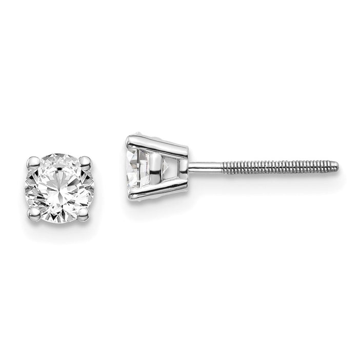 Shop 14K Gold 0.70ct Diamond Stud Earrings - Stylish VS2/SI1 Quality-1