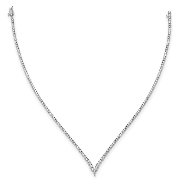 Buy Exclusive 14K White Gold 9.29ct Diamond Necklace Mounting - Stylish Value!-2