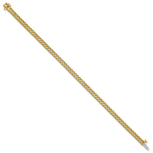 Buy Exclusive 14K Gold 2.25mm Princess Cut Tennis Bracelet - 5ct Diamonds, Affordable Price