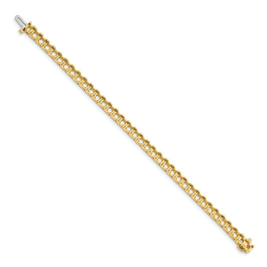 Shop Stylish 14K Gold Diamond Tennis Bracelet Setting - Luxury Design, Affordable Price