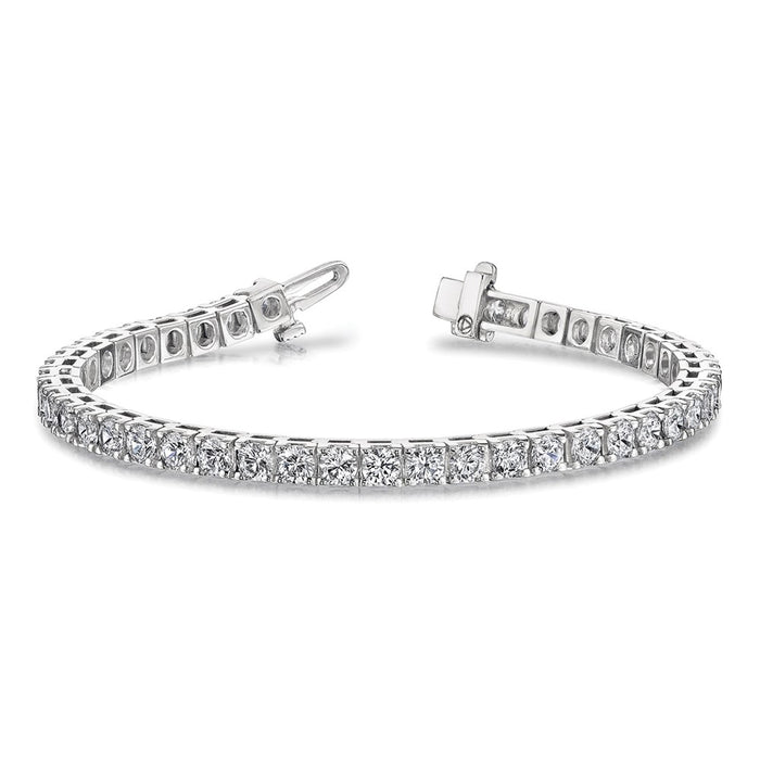 Exclusive 14K White Gold Tennis Bracelet Setting - Stylish Value & Quality-3