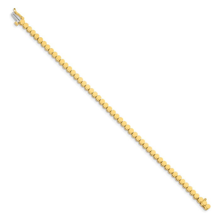 Buy Exclusive 14K Gold Add-a-Diamond Bracelet - 52 Stone Capacity, Stylish!-2