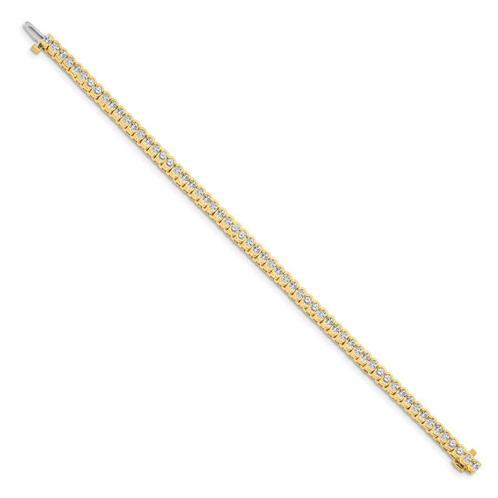 Buy Exclusive 14K Gold Diamond Tennis Bracelet Setting - Stylish Luxury Value!-2