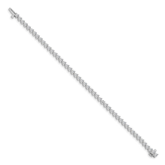 High-Quality 14K White Gold Diamond Tennis Bracelet Setting - Stylish Luxury Value