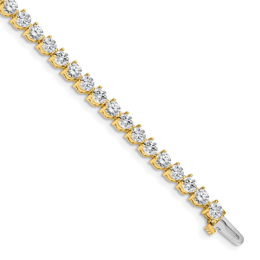 Exclusive 14K Gold Diamond Tennis Bracelet Setting - Stylish & Affordable Luxury