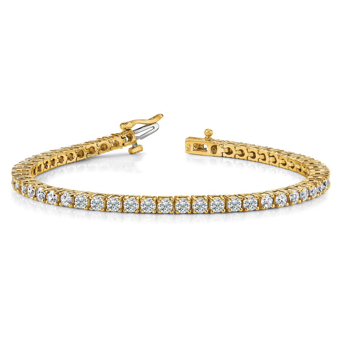 Buy Stylish 14K Gold Tennis Bracelet Setting - High-Quality, Affordable Elegance-3