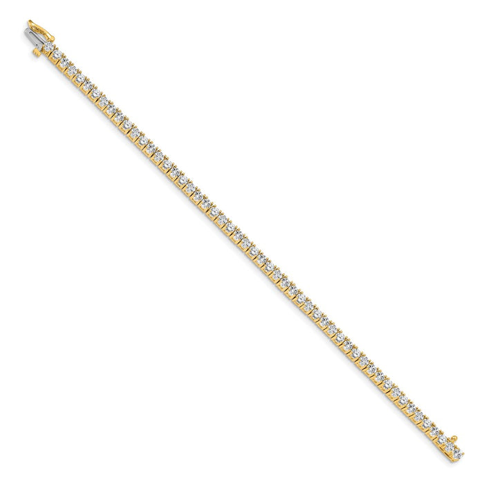 Shop Exclusive 14K Gold Tennis Bracelet Setting - Stylish & High-Quality Design-2