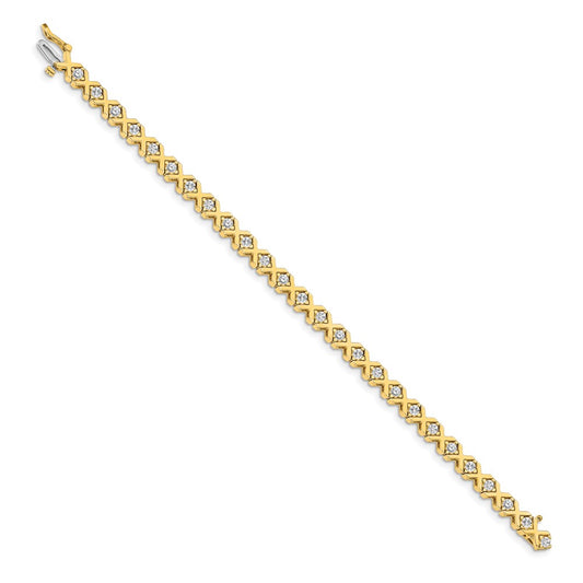 Buy Exclusive 14K Gold 2.9mm Diamond Tennis Bracelet - Luxury & Stylish Elegance
