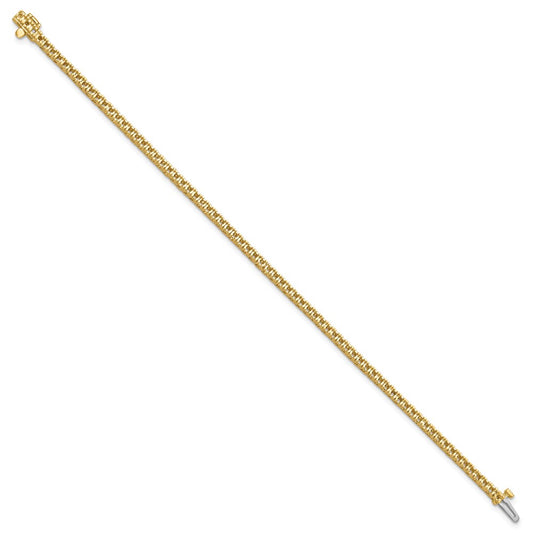 High-Quality 14K Gold Diamond Tennis Bracelet Setting - Stylish & Affordable!