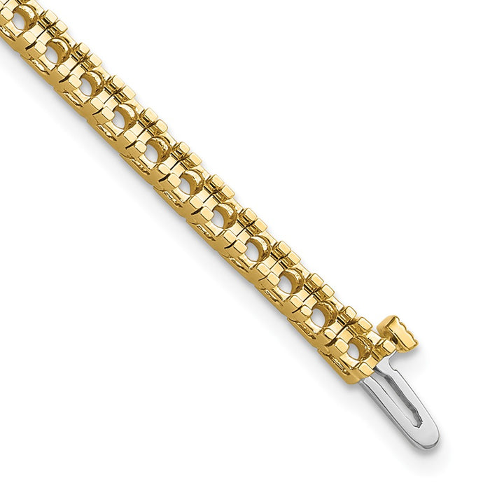 Buy Stylish 14K Gold Diamond Tennis Bracelet Setting - Luxury Design, Affordable Price-1