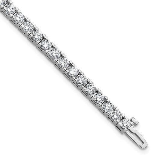 Exclusive 14K White Gold Tennis Bracelet Setting - Stylish and Affordable Elegance