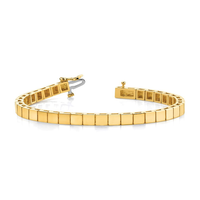 Shop Exclusive 14K Gold Add-a-Diamond Bracelet - 43 Stone, 3mm Capacity-3