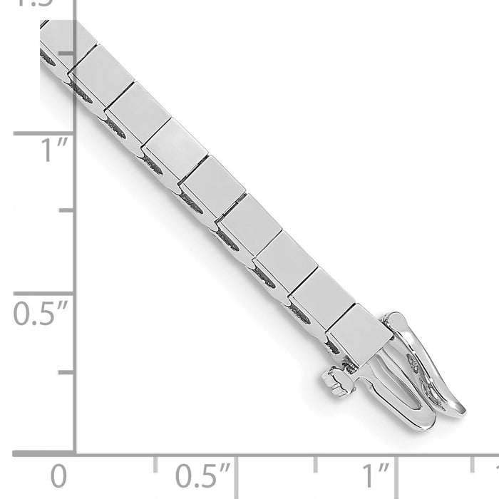 High-Quality 14K White Gold Add-a-Diamond Bracelet, 43 Stones up to 3mm, Stylish Value-4