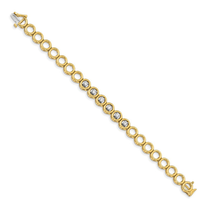 Buy Stylish 14K VS Diamond Add-A-Diamond Bracelet Enhancer - Luxury Gift!-2