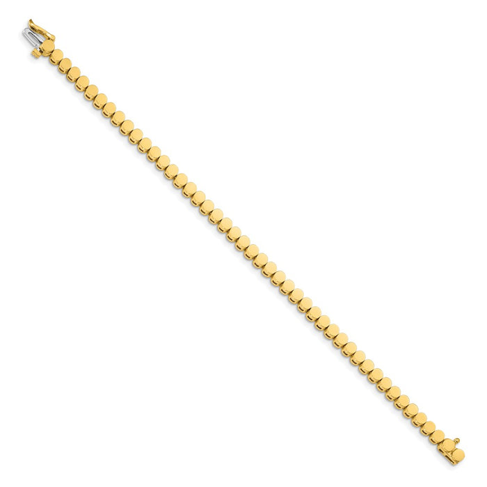 Buy 14K Gold Add-A-Diamond Bracelet, 47 Stone Capacity for 2.75mm Diamonds-2