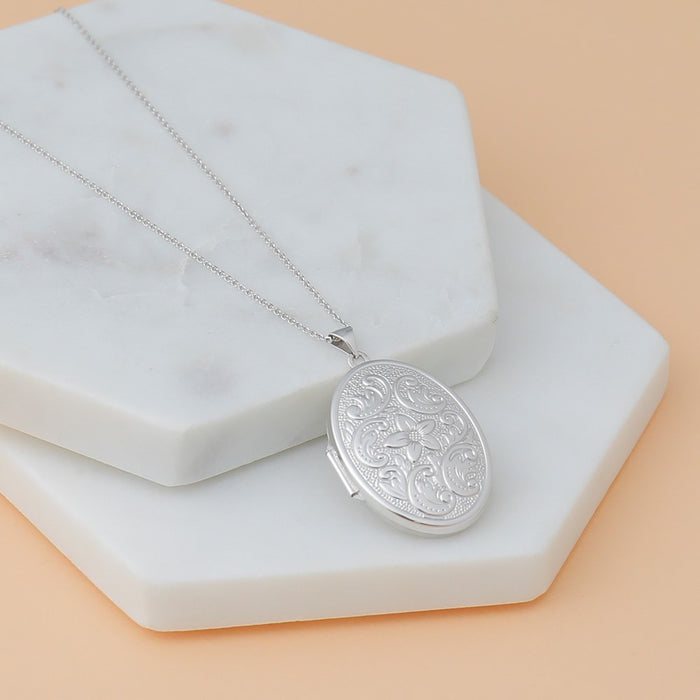 Shop Exclusive 14K White Gold Diamond-Cut Cable Chain - 18-Inch, 0.95mm Thick-7