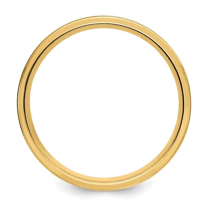 Buy Exclusive 14K Gold 6mm Lightweight Wedding Band - Stylish Comfort Fit, Size 10.5-2