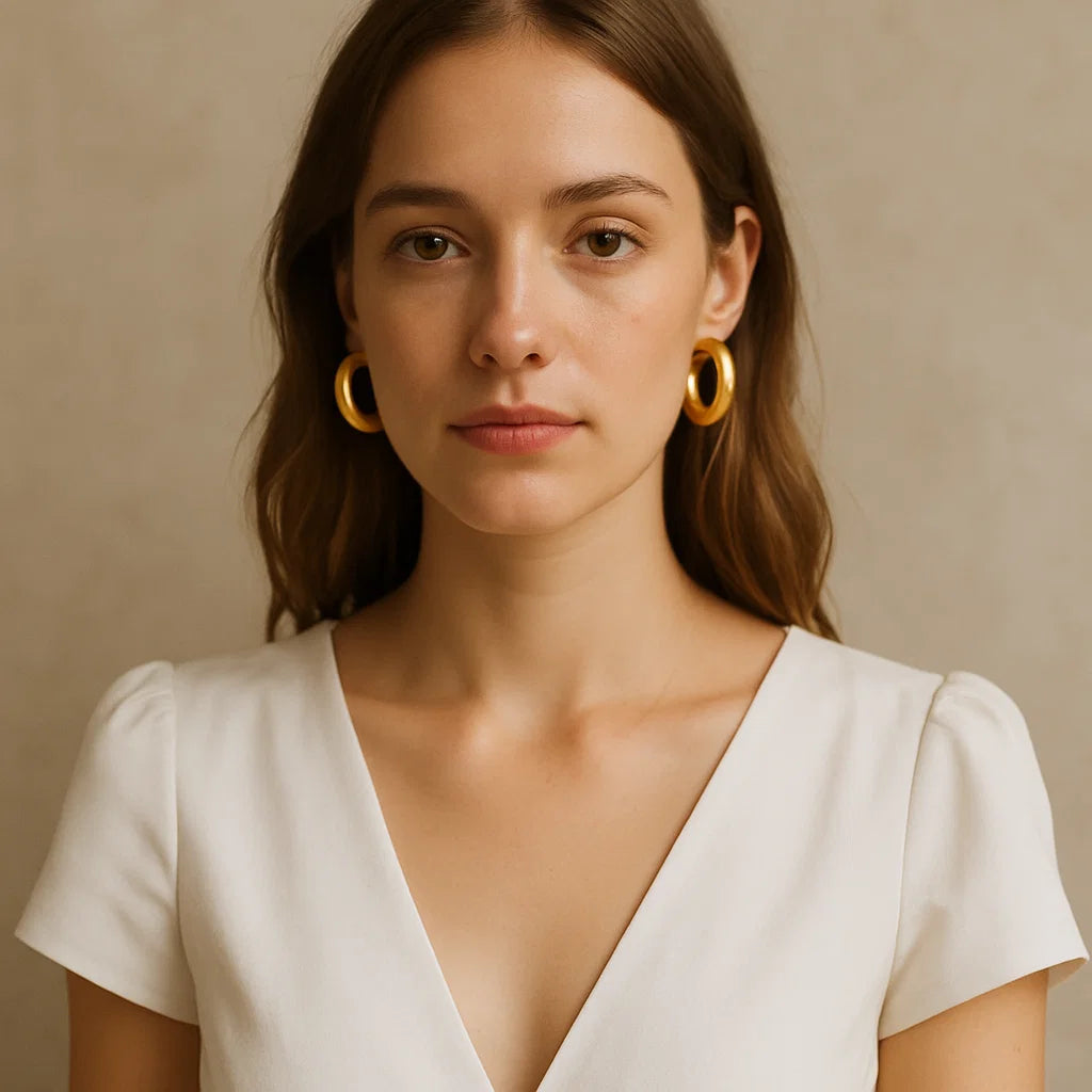 Silver or Gold Jewelry with a White Dress: How to Choose the Perfect Styling Direction